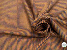 LAINAGE PIED DE POULE ORANGE BLEU - My Little Coupon