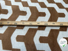 LAINAGE POLYESTER DUVETEUX GRAPHIQUE CAMEL - My Little Coupon