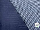 LAINAGE RÉVERSIBLE FACE RAYURES CHIC PILE PIED DE POULES - My Little Coupon - tissu - coudre
