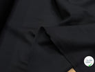 LAINAGE SERGÉ NOIR DOUX AU TOUCHER 100% LAINE - My Little Coupon