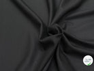 LAINAGE SERGÉ STRETCH LOURD ET FLUIDE SUBLIME NOIR 98% LAINE - My Little Coupon