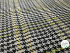 LAINAGE SOUPLE PIED DE POULE CARREAU JAUNE - My Little Coupon