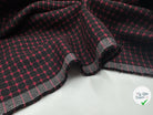 LAINAGE TAILLEUR DE PRINTEMPS ROUGE ET NOIR - My Little Coupon - tissu - coudre