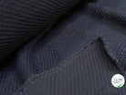 LAINAGE TRICOTÉ SERGÉ NAVY/ NOIR - My Little Coupon