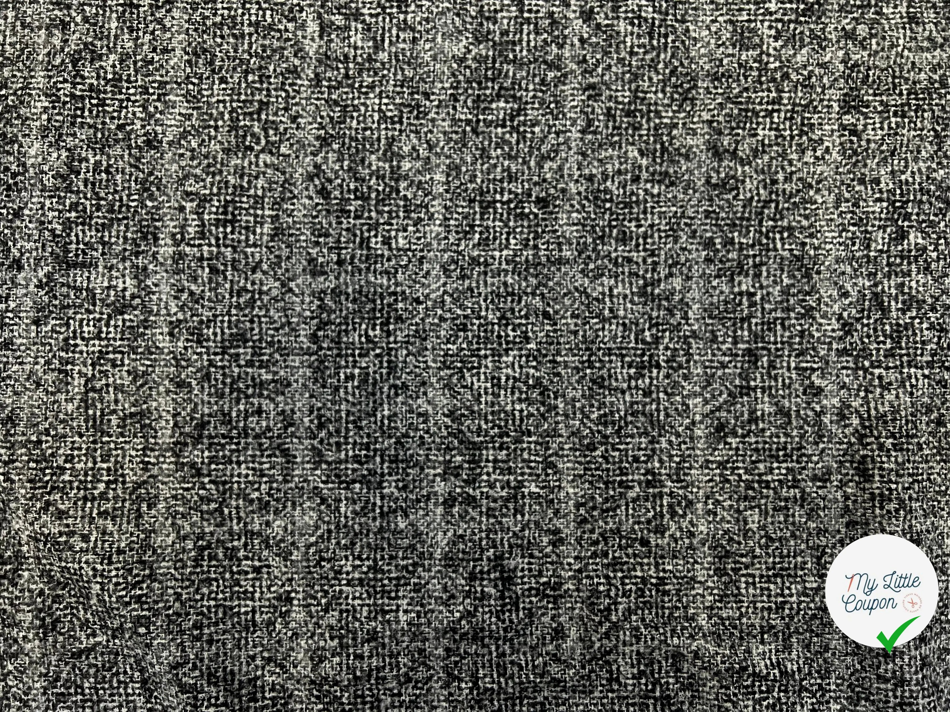 LAINAGE TWEED FANTASTIC BLACK AND WHITE MSO