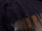LAINAGE TWEED MOUCHETÉ VIOLET - My Little Coupon