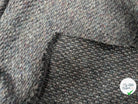 LAINE BOUCLETTE 100% LAINE GRIS AVEC DETAILS ROUGE - My Little Coupon