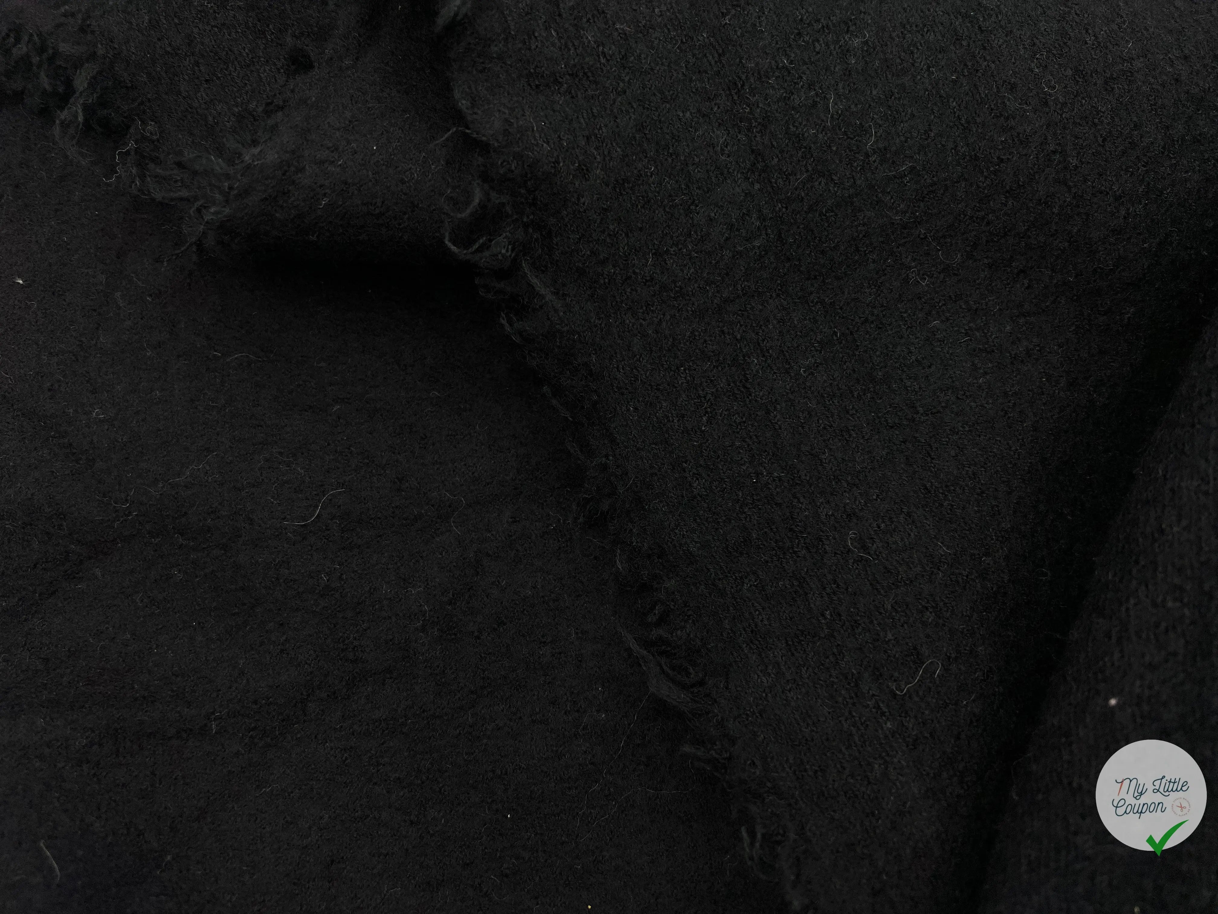 LAINE BOUILLIE NOIRE - My Little Coupon - tissu - coudre
