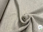 Tissu laine bouillie haute couture écru