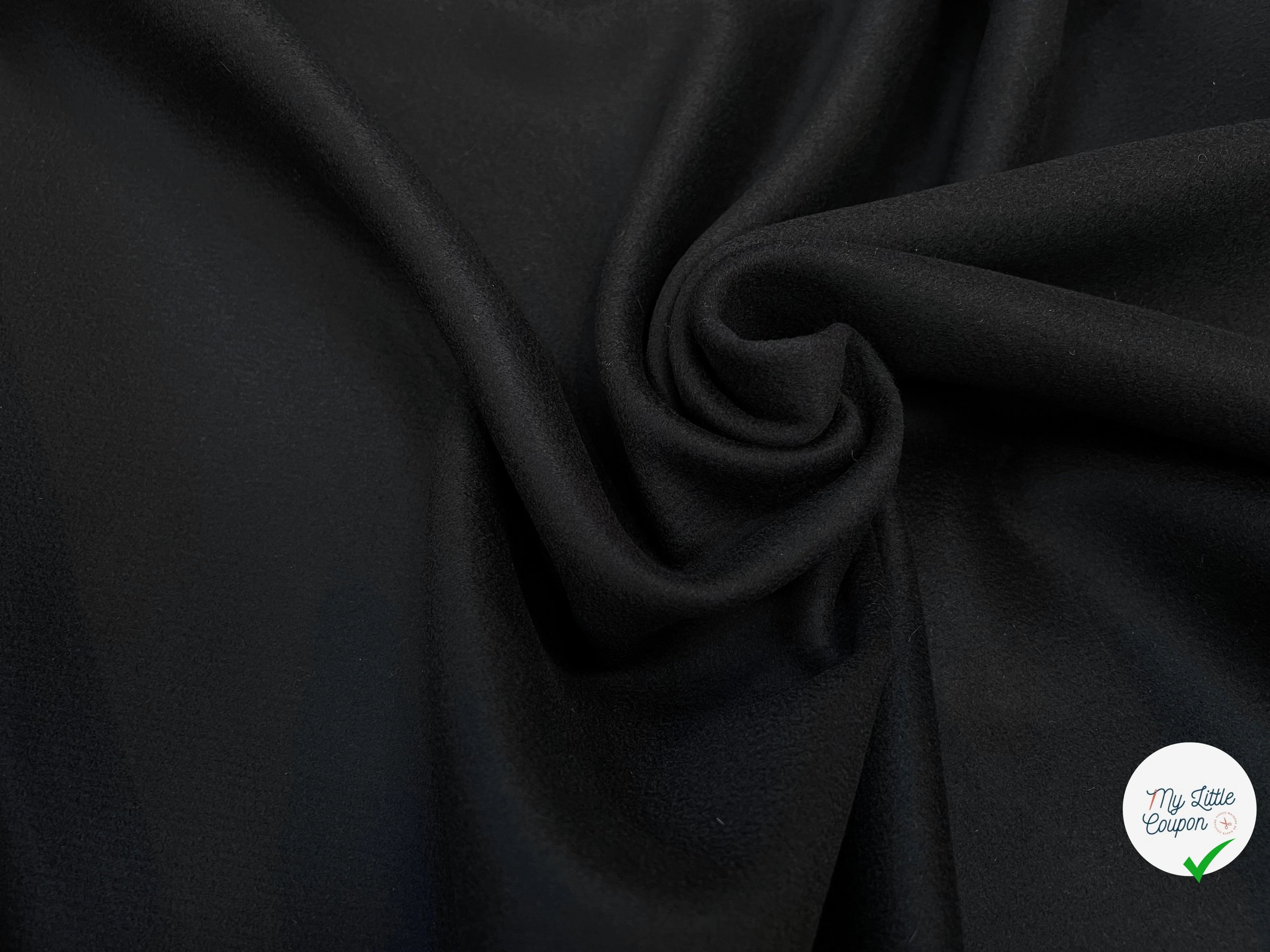 LAINE CABAN 78% LAINE NOIR 145CM - My Little Coupon
