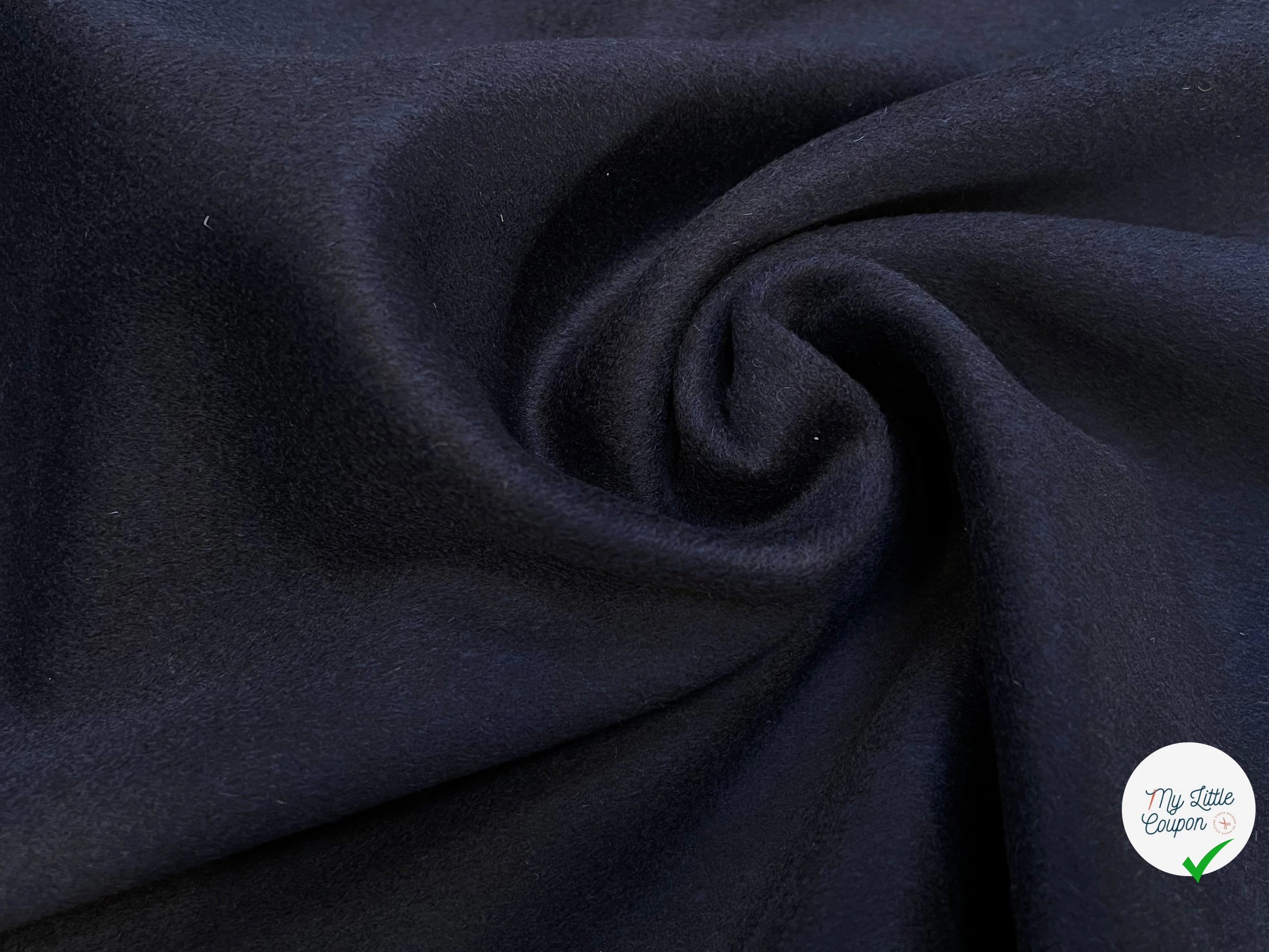 LAINE CABAN BLEU MARINE ULTRA DOUX 150CM 100% LAINE - My Little Coupon