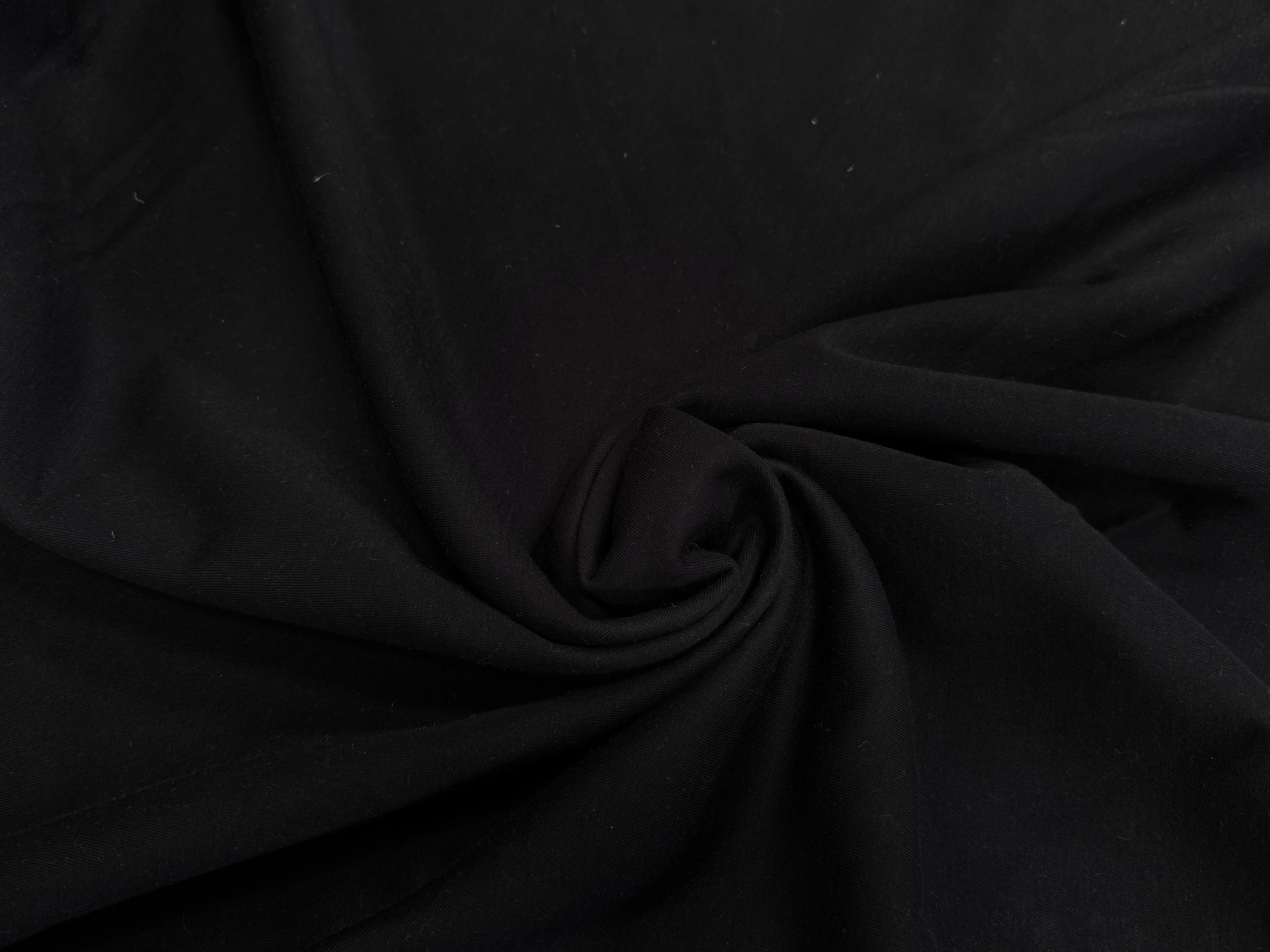 LAINE THERMOCOLLÉE NOIR LÉGÈREMENT STRETCH - My Little Coupon