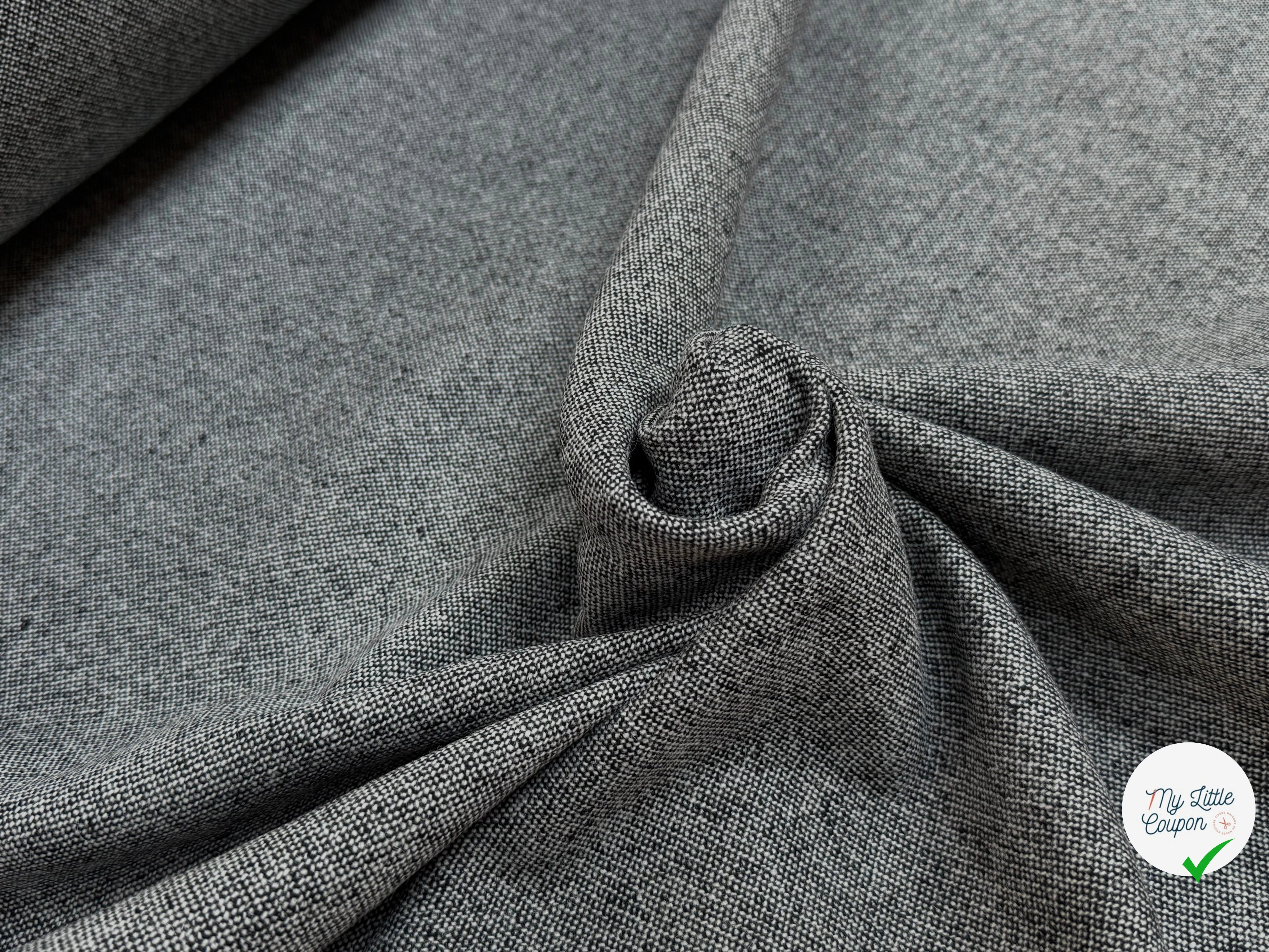 LAINE TRICOTÉE TRÈS BELLE GRIS CHINÉ - My Little Coupon