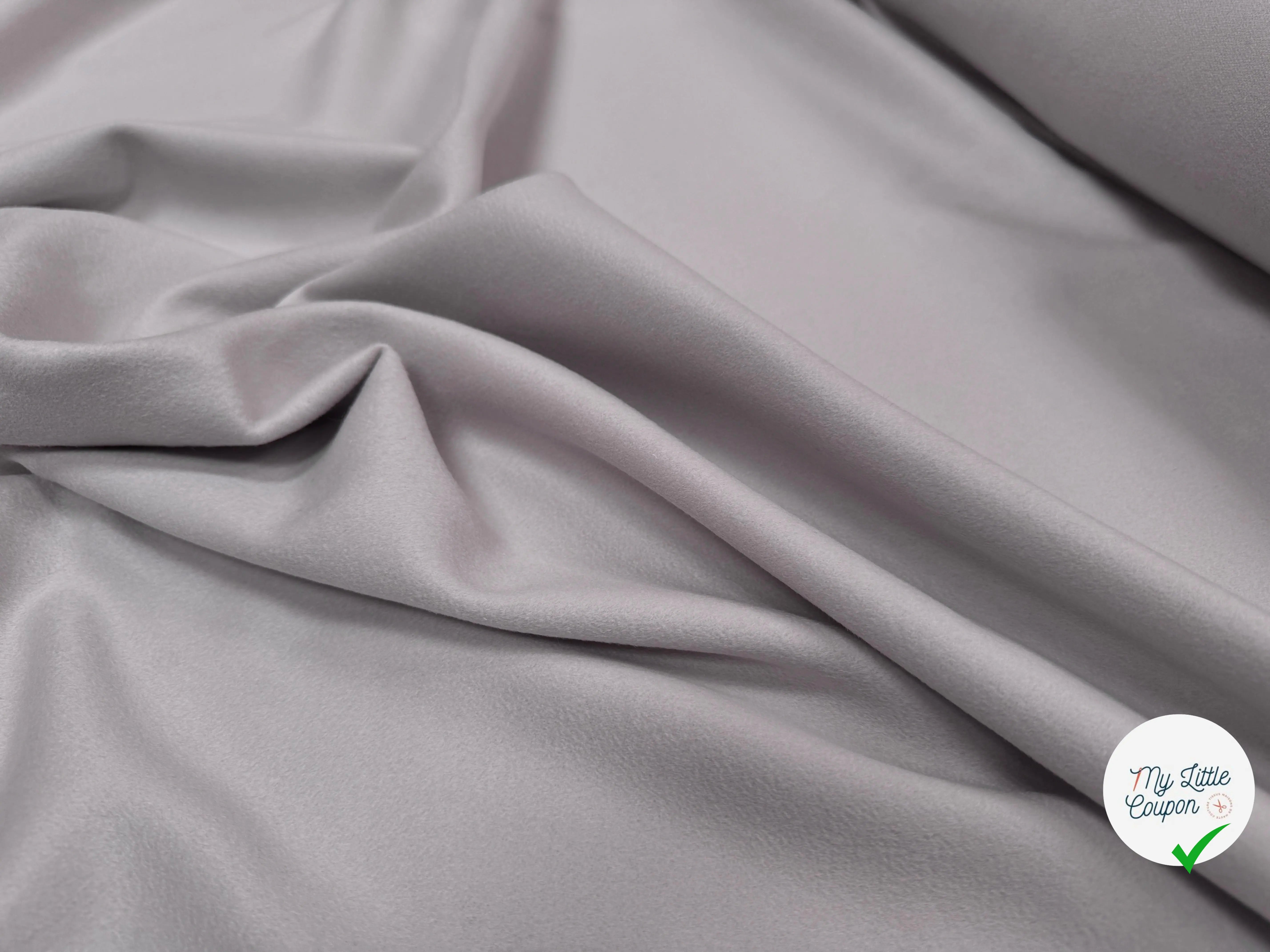 LAINE VIERGE GRIS CLAIR 15% CACHEMIRE - My Little Coupon