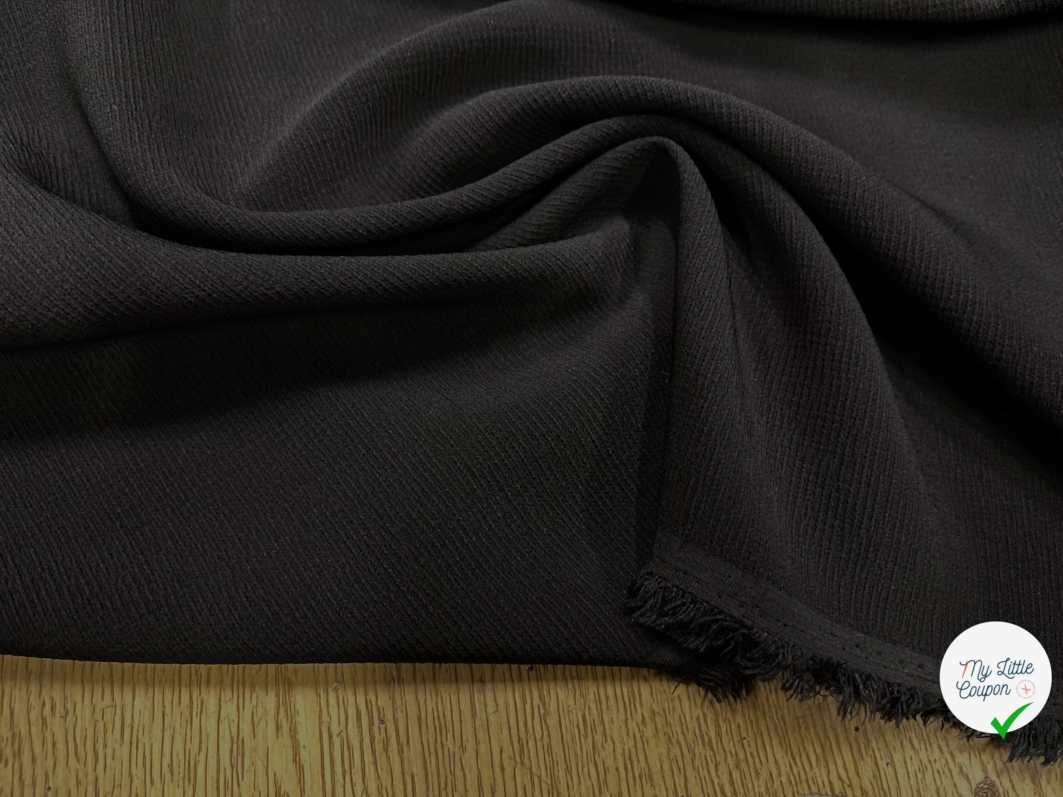 LANSING CREPE BLACK STRETCH - My Little Coupon