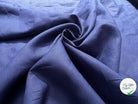 LIN BLEU FONCÉ UNI - My Little Coupon