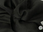 LIN CANEVAS LOURD 100% LIN NOIR - My Little Coupon - tissu - coudre