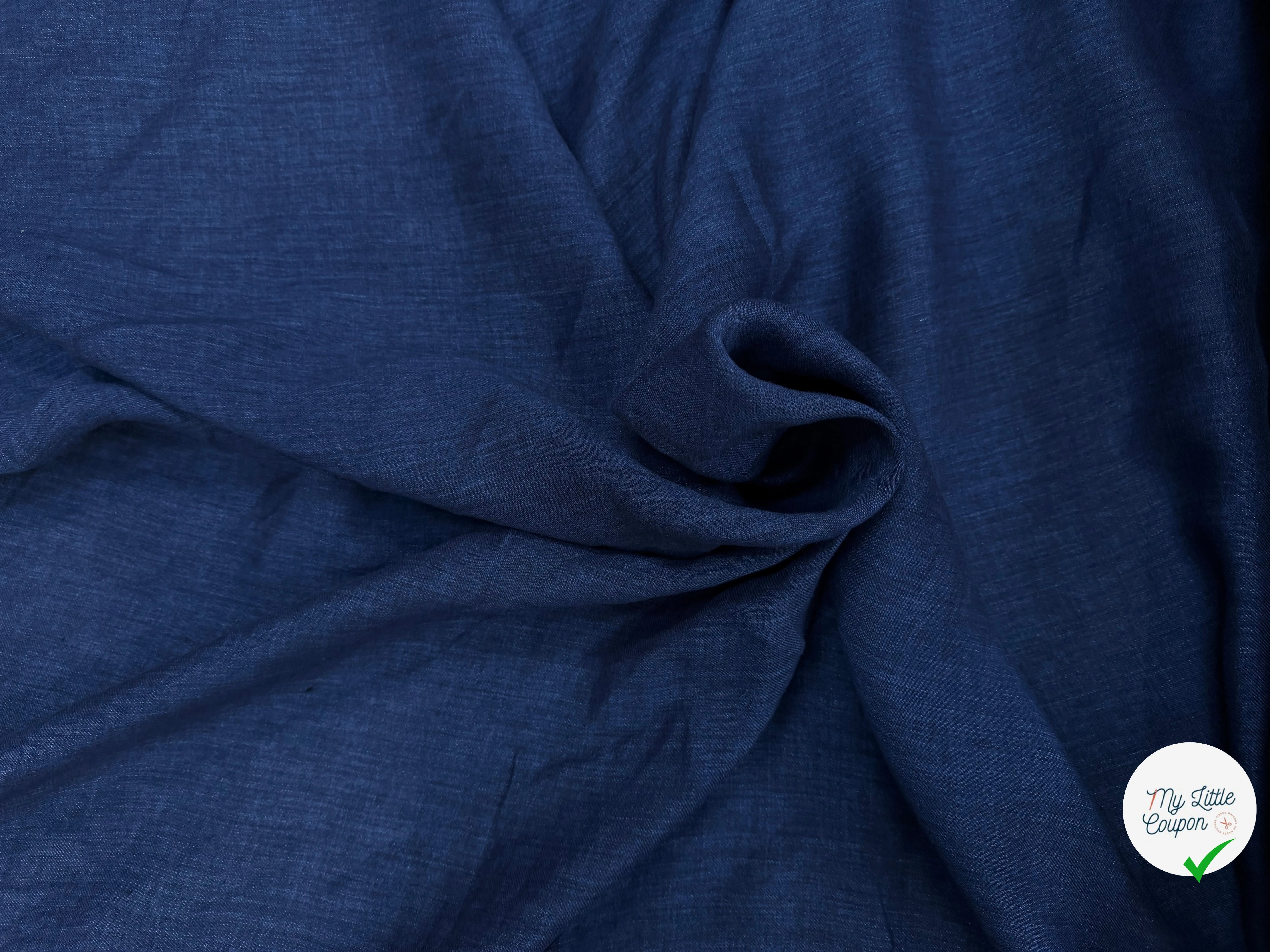 LIN CHINÉ COLORIS BLEU DENIM - My Little Coupon