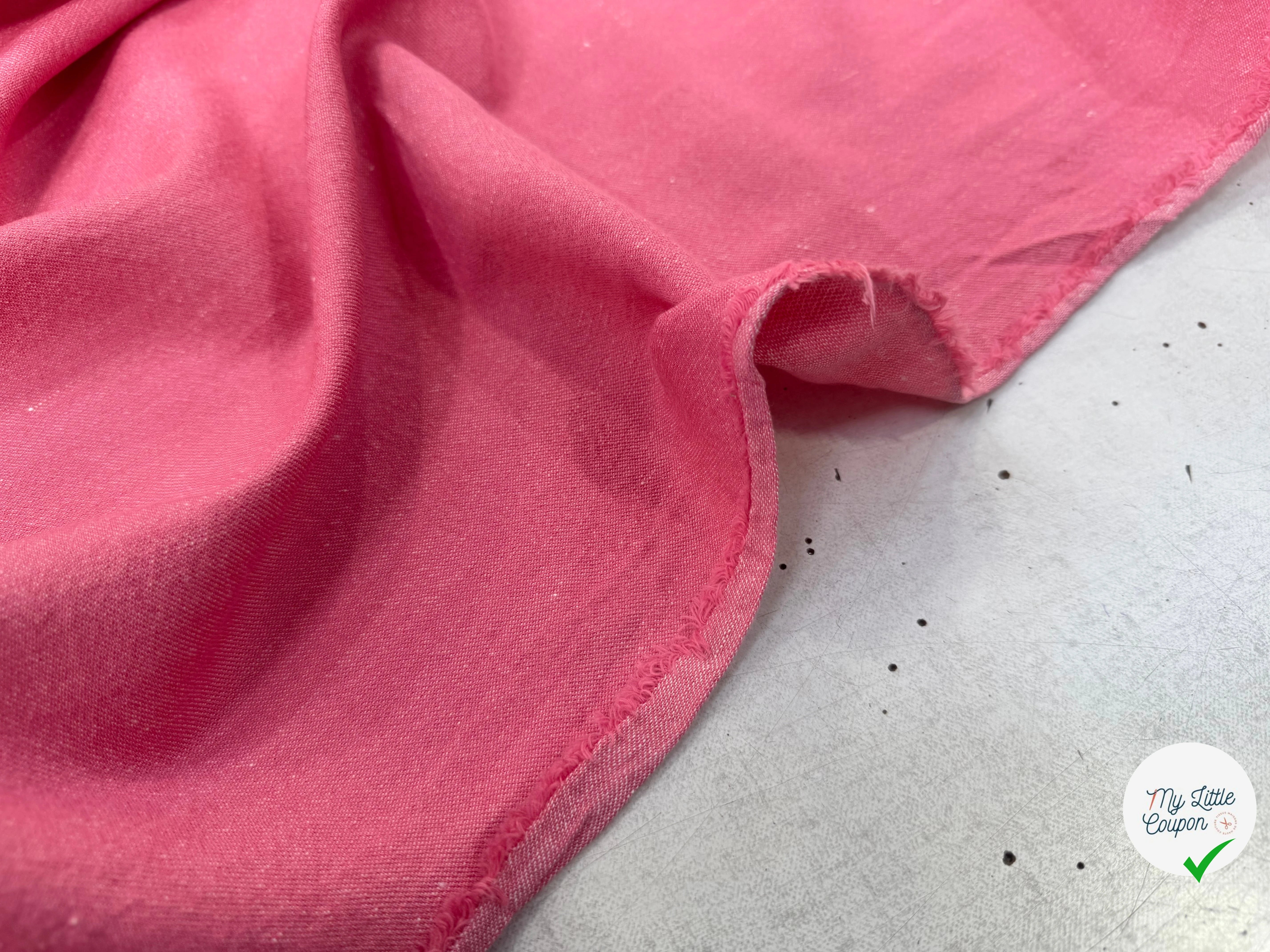 LIN COTON ROSE TWILL ESPRIT DENIM - My Little Coupon