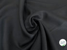 LIN COTON SERGÉ LOURD NOIR - My Little Coupon