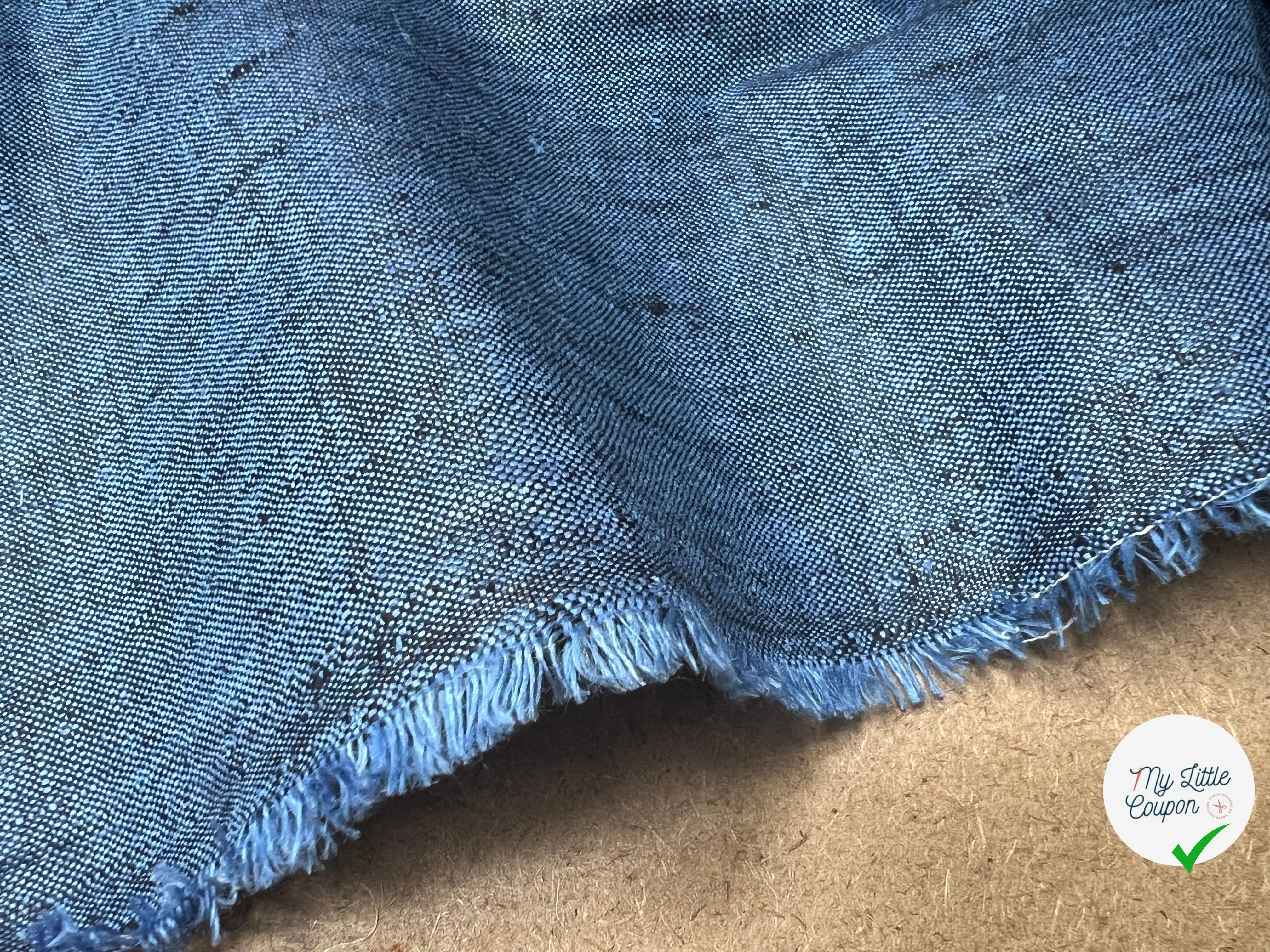 LIN ENDUIT BLEU CHINÉ - My Little Coupon