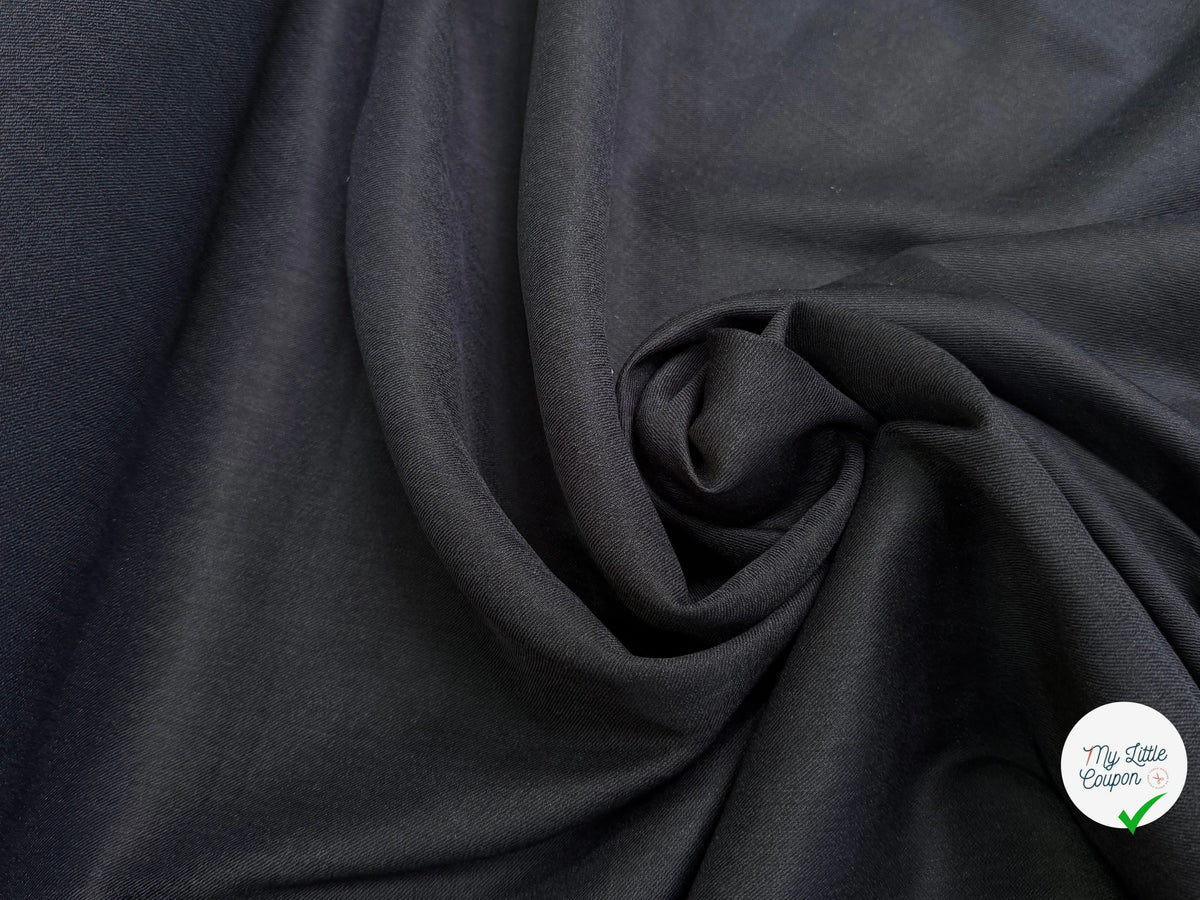 LIN ET COTON NOIR ANTHRACITE 60% LIN - My Little Coupon