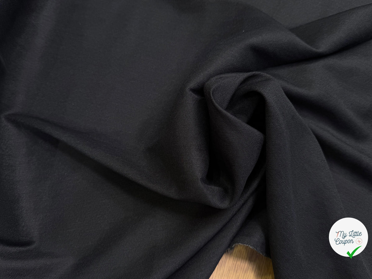 LIN ET COTON NOIR ANTHRACITE 60% LIN - My Little Coupon