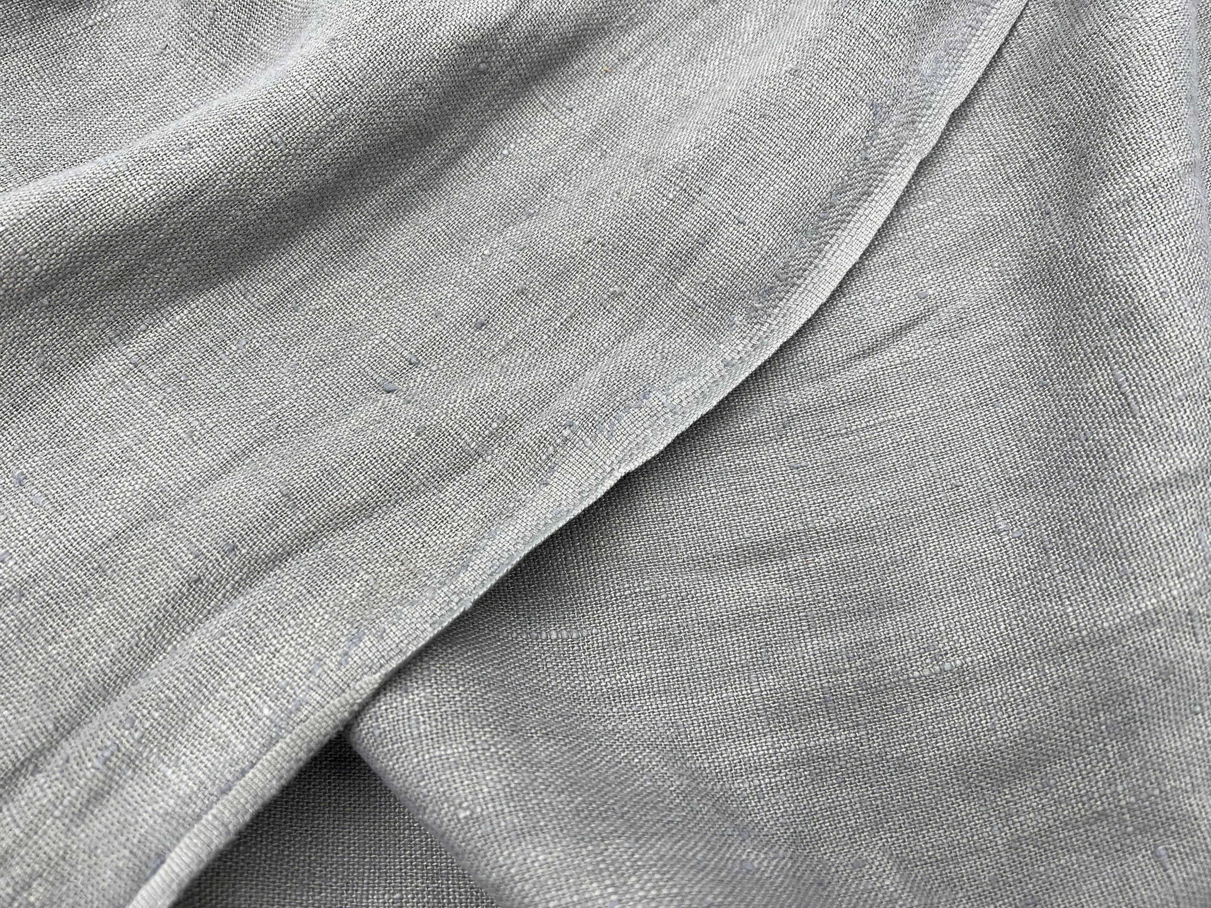 LIN GRIS QUALITÉ ITALIENNE - My Little Coupon - tissu - coudre