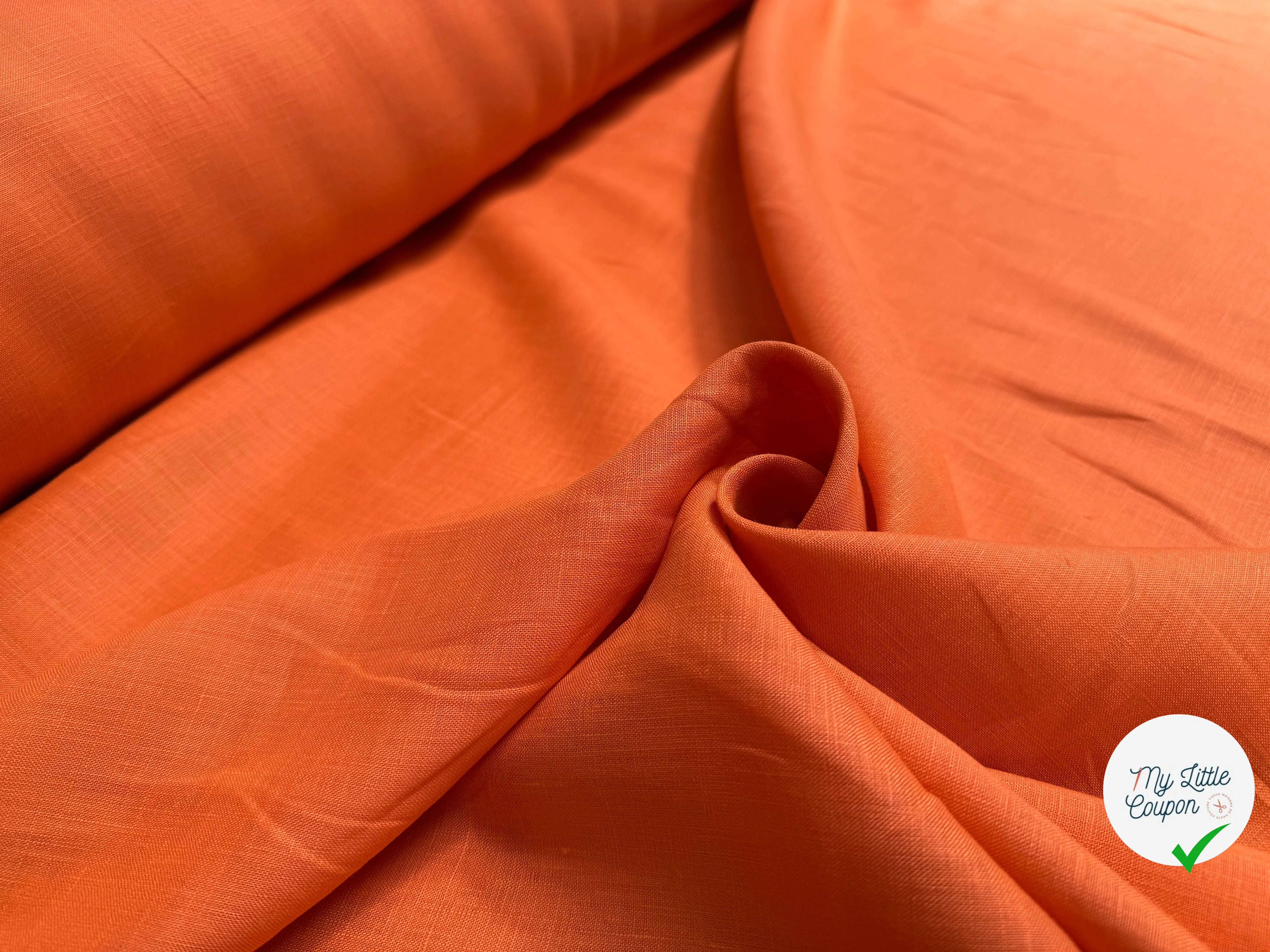 LIN ORANGE CAROTTE UNI - My Little Coupon