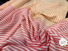 LIN RAYURES ORANGE & ROUGE KLASIKINE - My Little Coupon