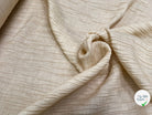 LIN SOIE PLISSÉE VANILLE 22% VISCOSE 66% LIN - My Little Coupon