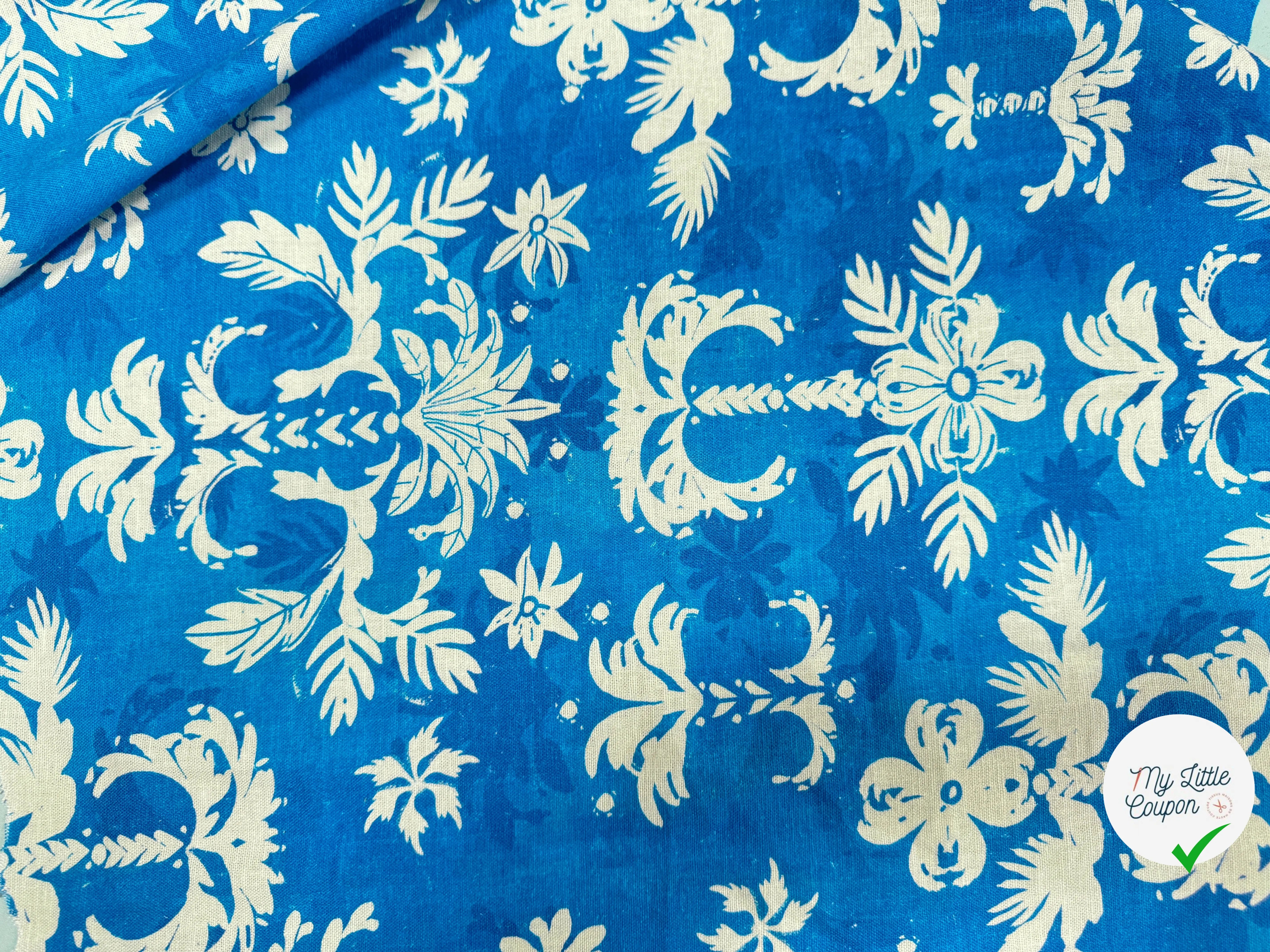 LIN VISCOSE HAWAIENNE PRINT - My Little Coupon