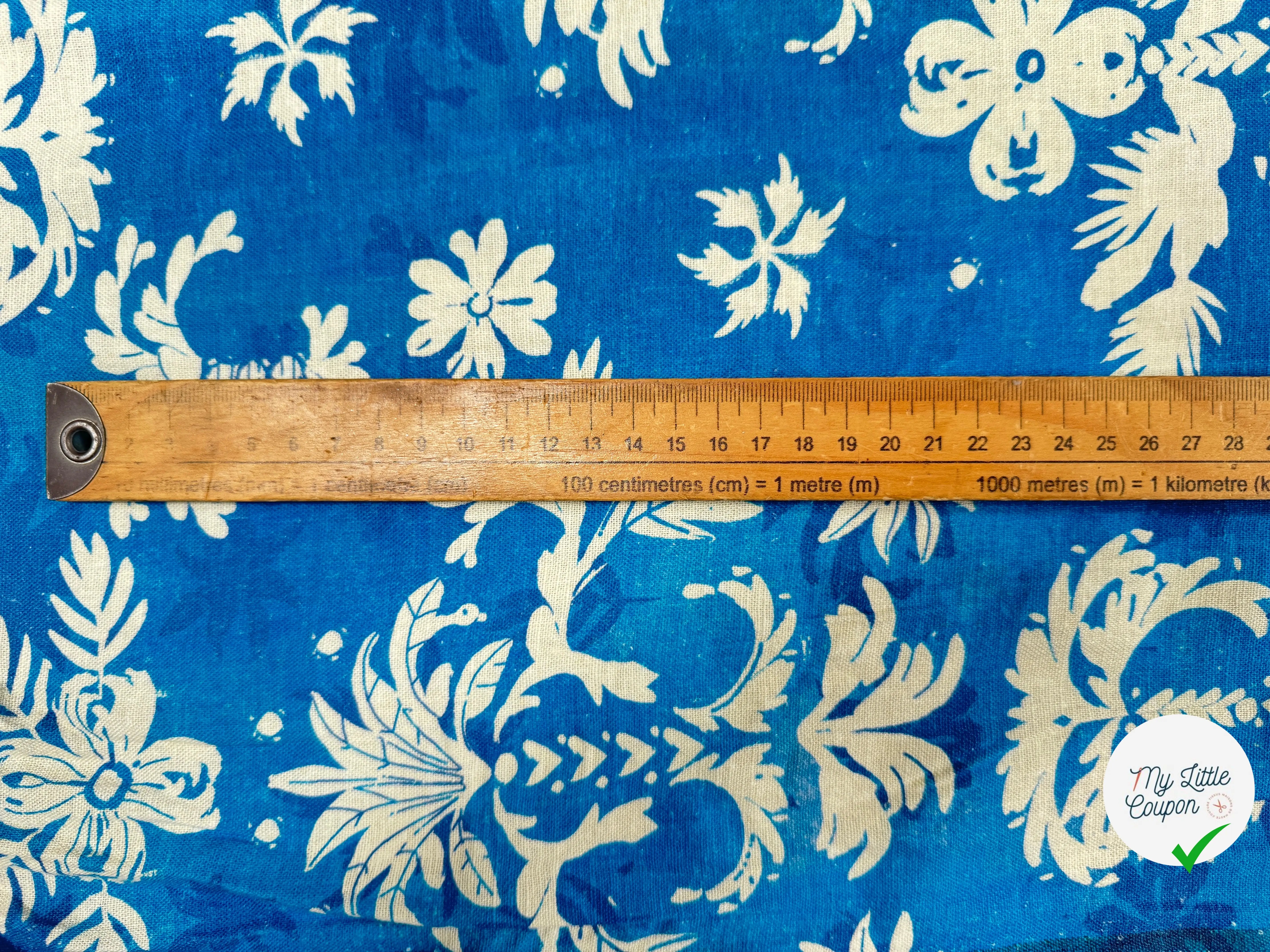 LIN VISCOSE HAWAIENNE PRINT - My Little Coupon