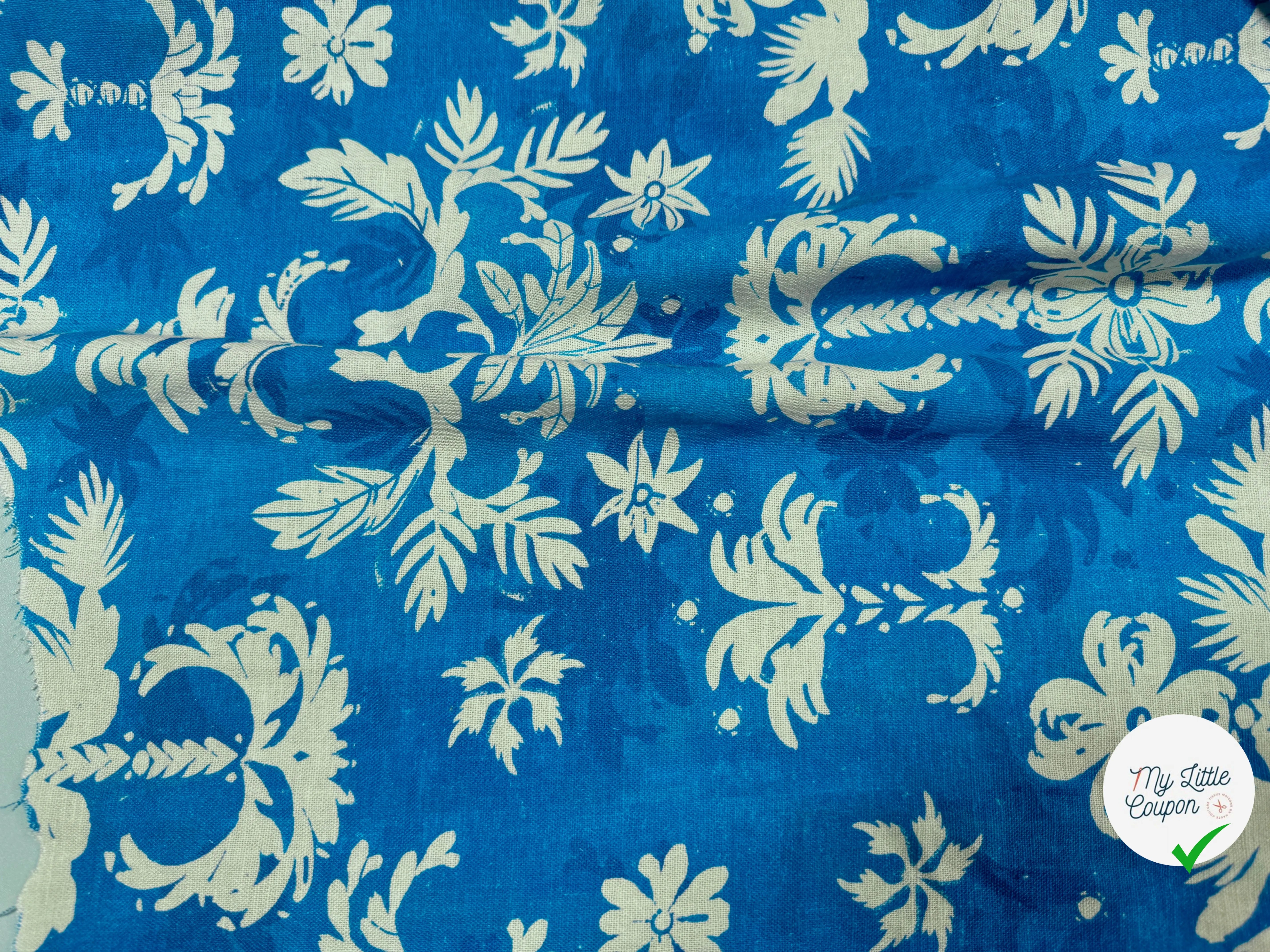 LIN VISCOSE HAWAIENNE PRINT - My Little Coupon