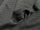 LIN VISCOSE SOIE NOIR ÉFFET PLISSÉ 66% LIN - My Little Coupon