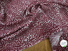LUREX  YORYU FOND BLANC FEUILLE ROUGE - My Little Coupon