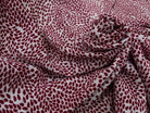 LUREX  YORYU FOND BLANC FEUILLE ROUGE - My Little Coupon