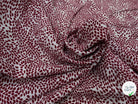 LUREX  YORYU FOND BLANC FEUILLE ROUGE - My Little Coupon