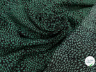 LUREX  YORYU FOND NOIR FEUILLE VERTE - My Little Coupon
