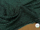 LUREX  YORYU FOND NOIR FEUILLE VERTE - My Little Coupon