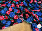LUREX YORYU FOND NOIR ROSE BLEUES ET ROUGES - My Little Coupon