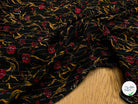 LUREX YORYU FOND NOIR ROSE ROUGE - My Little Coupon