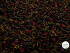 LUREX YORYU FOND NOIR ROSE ROUGE - My Little Coupon