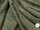 LUREX  YORYU FOND VERT FEUILLE BEIGE FONCÉ - My Little Coupon