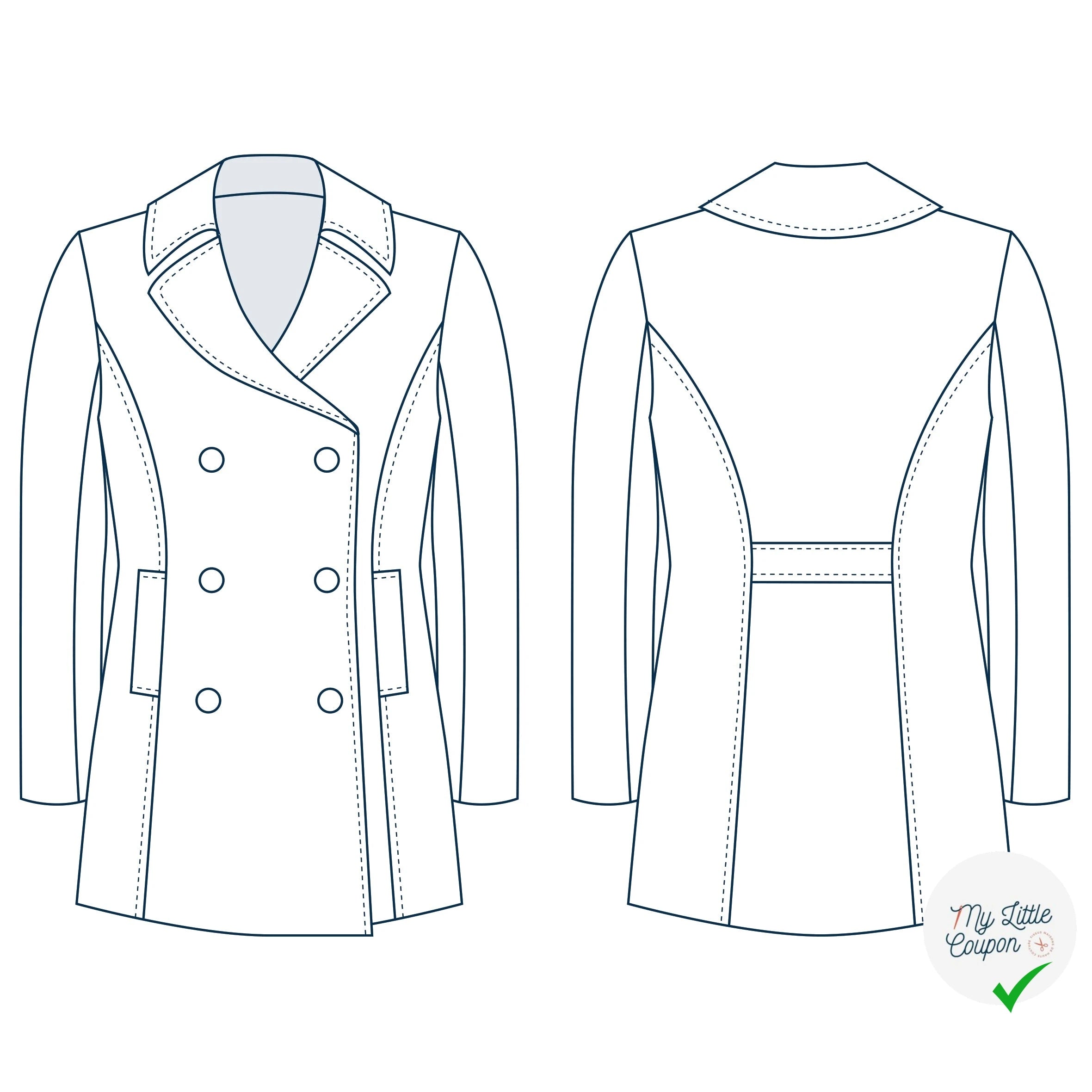 La Veste Navy - My Little Coupon
