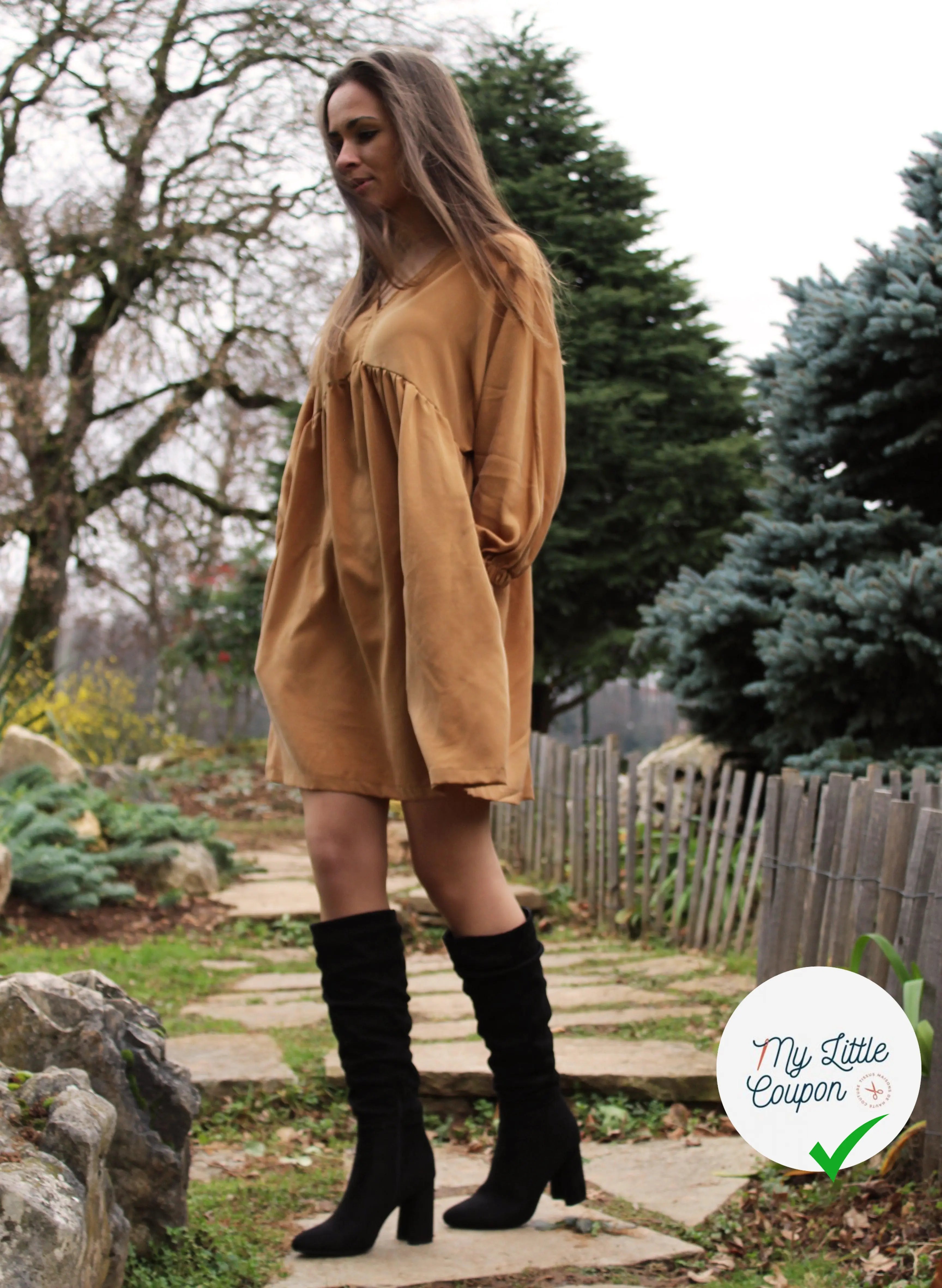 La robe Elaïa - Cha' coud - - My Little Coupon - tissu - coudre