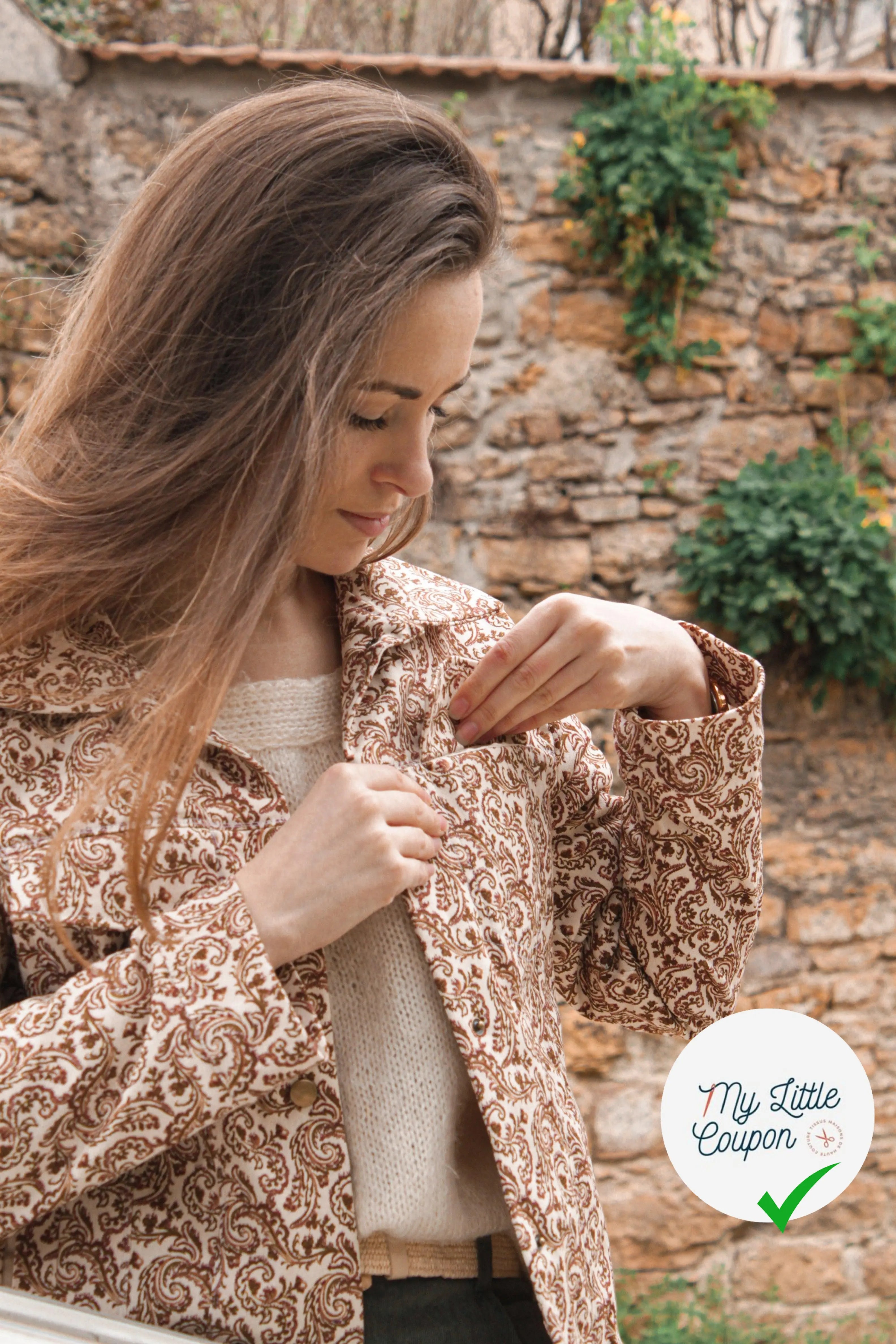 La veste Elsa - Cha' coud - - My Little Coupon - tissu - coudre