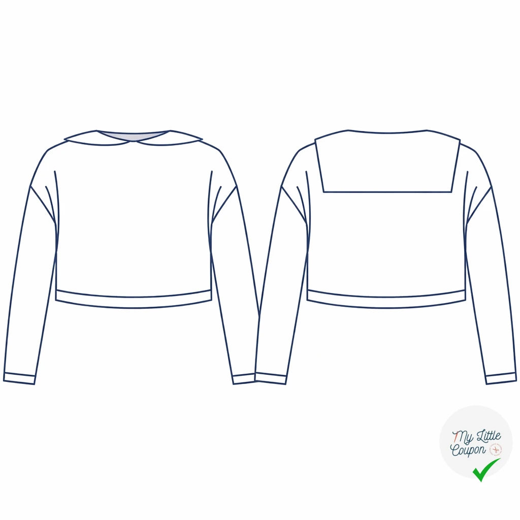 El sudadera marin - Patrón Pdf - My Little Coupon