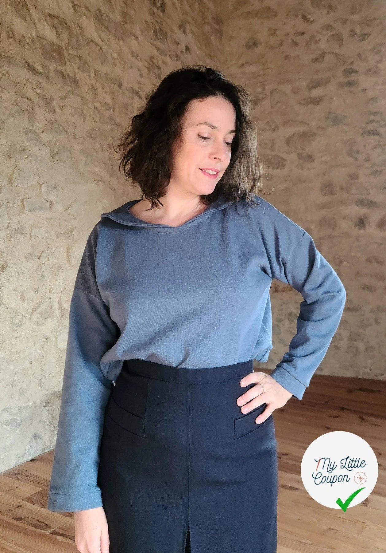 Le sweat marin - Patron Pdf - My Little Coupon