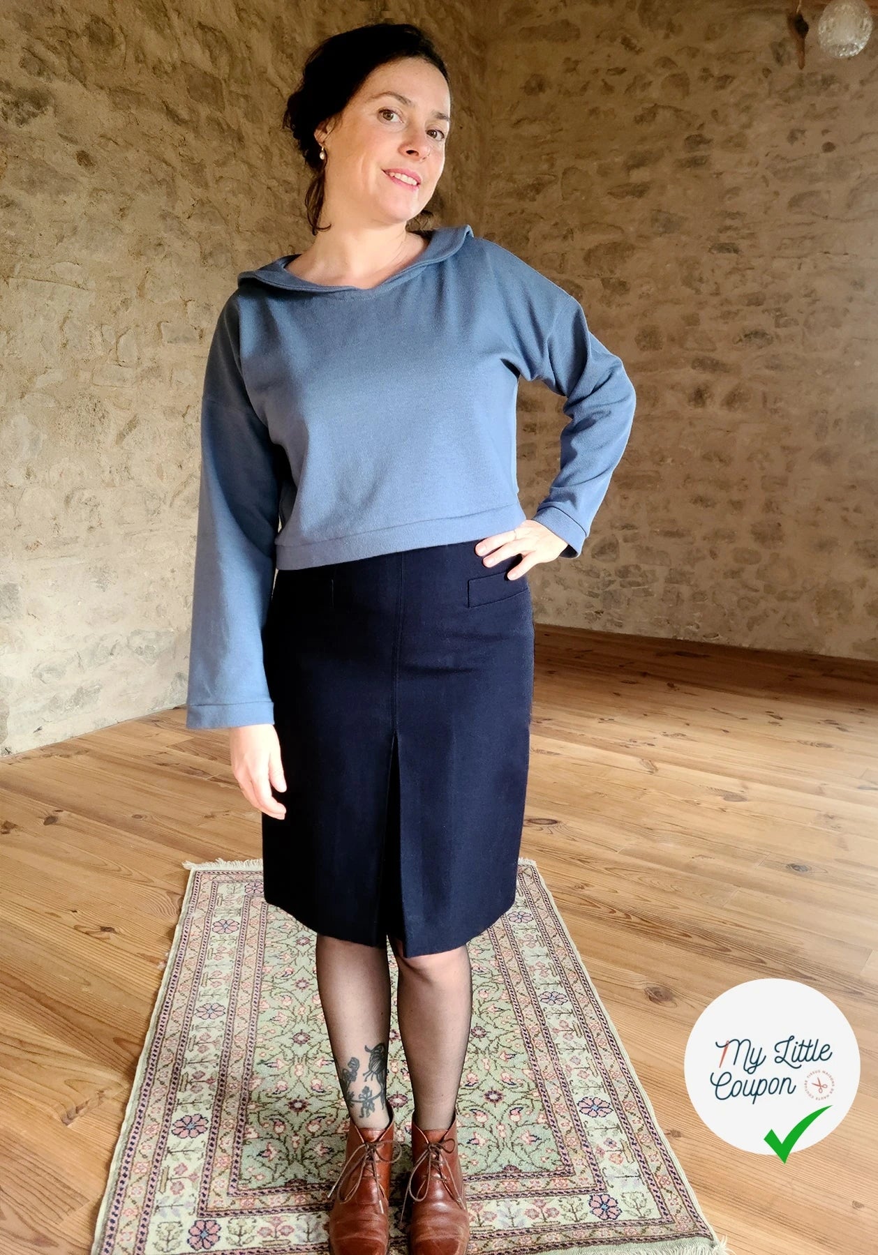Le sweat marin - Patron Pdf - My Little Coupon
